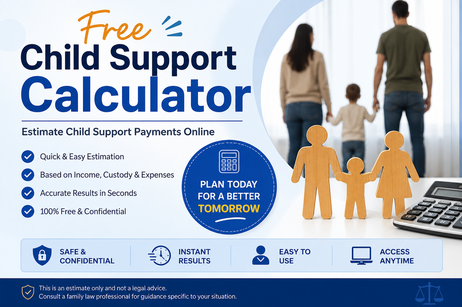 Free Child Support Calculator – Estimate Child Support Payments Online
