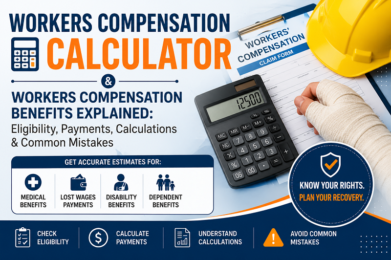 Workers Compensation Calculator Workers Compensation Benefits Explained